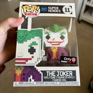 NIB ✨ RARE Funkopop 8-Bit DC The Joker Vinyl Figure #11